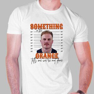 Zach Bryan Something In The Orange Mugshot Graphic T-Shirt Country Music Tee 96